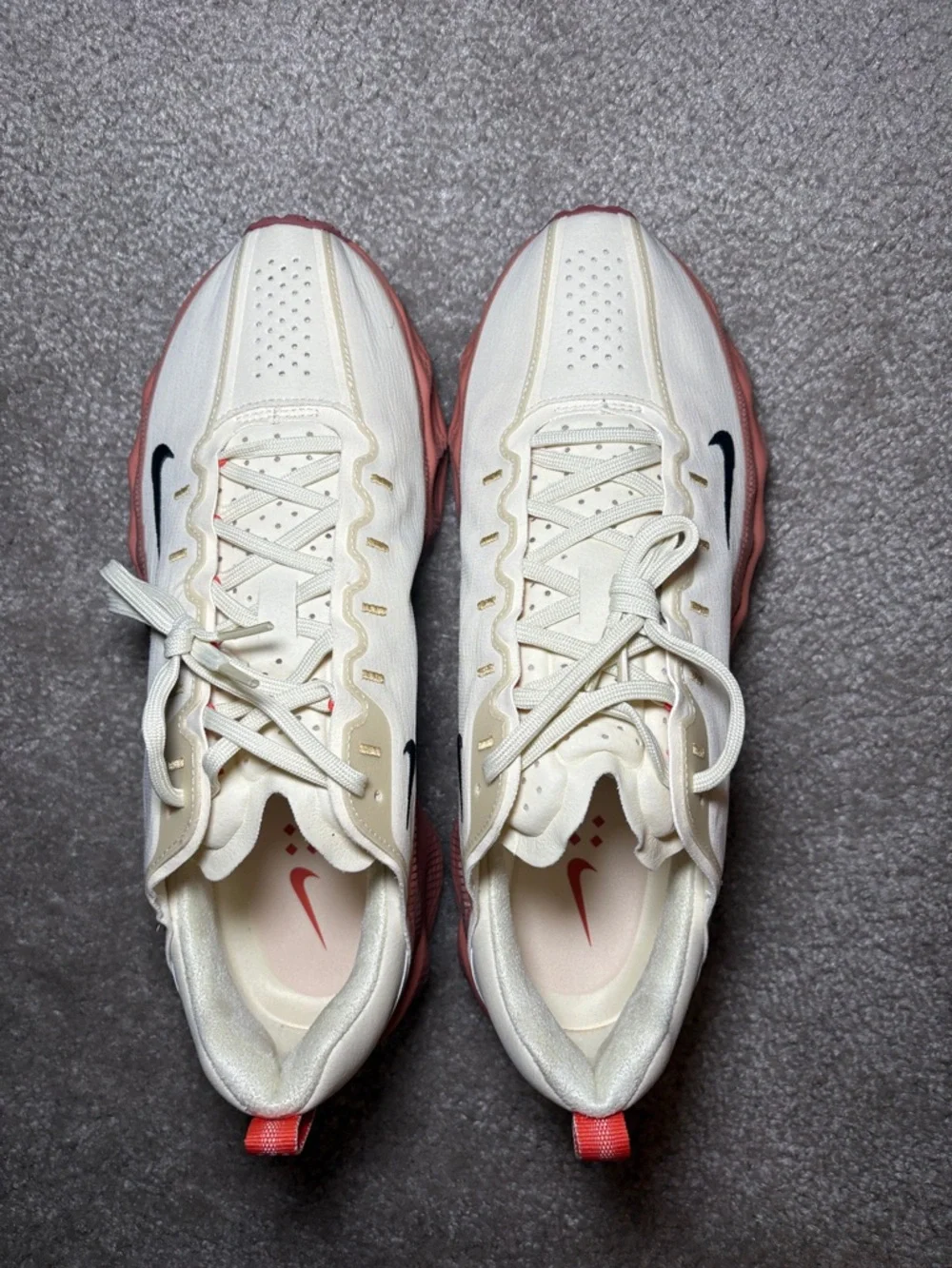 Nike Cream & Rust-Red Ava Rover Sneaker - Picture 5 of 9